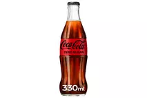 Coca-Cola Zero Sugar Glass Bottles 330ml