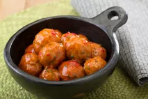 Green Gourmet British Red Tractor Raw Pork Meatballs (Gluten-Free)