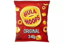 Hula Hoops Original Potato Rings 34g
