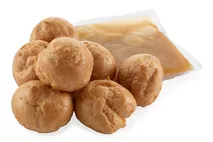 Brakes Salted Caramel Profiteroles with Salted Caramel Sauce Brakes Salted Caramel Profiteroles with Salted Caramel Sauce