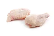 Halal Raw British Red Tractor Chicken Wings skin On