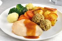 Green Gourmet Red Tractor Cooked Chicken Breast Fillet Portion 50g Green Gourmet Red Tractor Cooked Chicken Breast Fillet Portion 50g