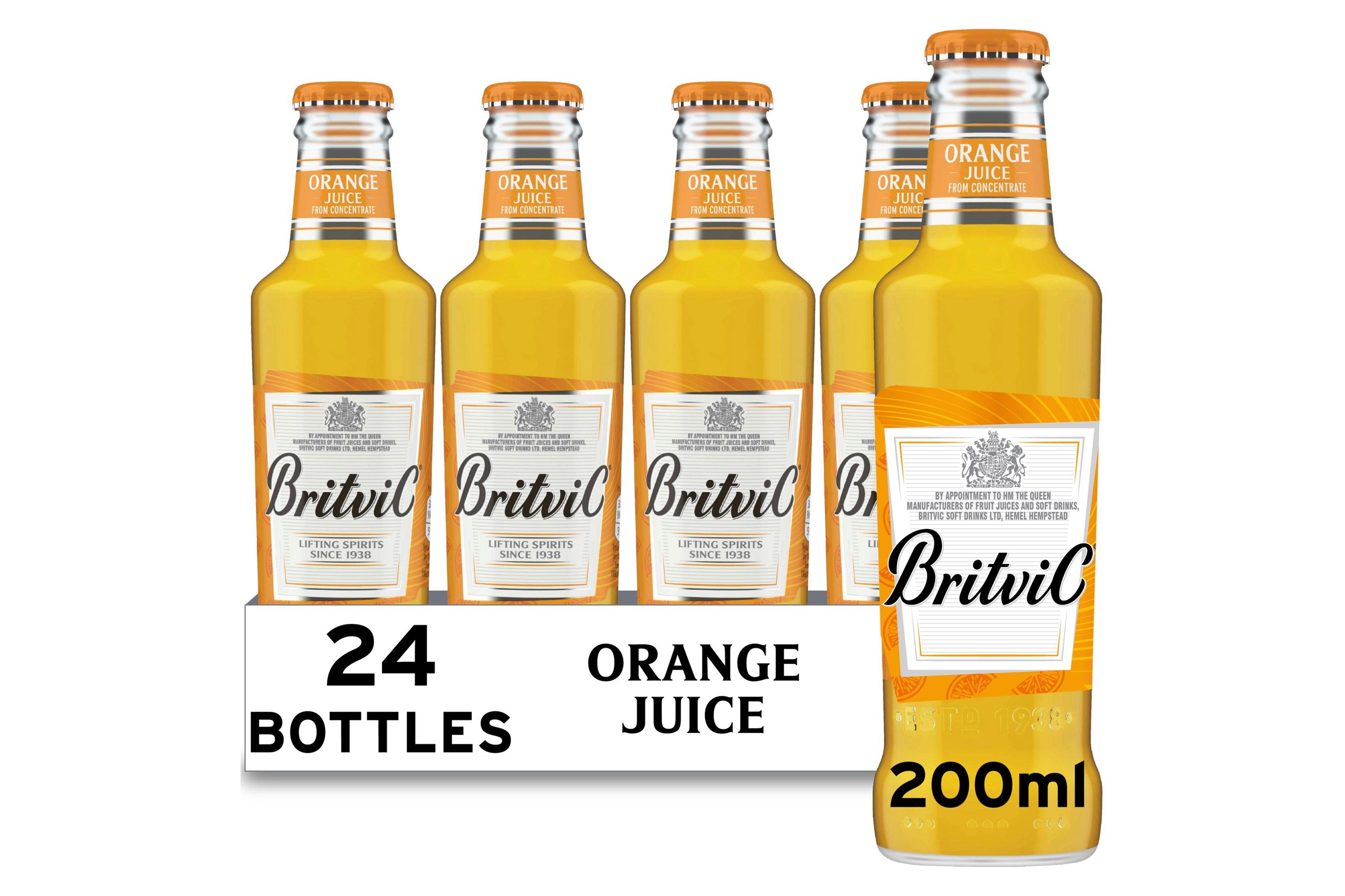 Frobishers Orange Juice 250ml Glass Bottle (24 Pack)