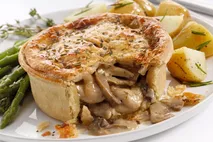 Toms Pies Chicken & Wild Mushroom Pie Toms Pies Chicken & Wild Mushroom Pie