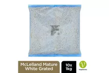 McLelland Mature Grated White Cheddar 1kg (Scotland Only) McLelland Mature Grated White Cheddar 1kg (Scotland Only)