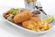M&J Seafood Mac & Cheese Smoked MSC Haddock Fishcakes M&J Seafood Mac & Cheese Smoked MSC Haddock Fishcakes