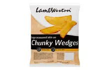 Lamb Weston Large Seasoned Skin On Chunky Wedges 2500g Lamb Weston Large Seasoned Skin On Chunky Wedges 2500g
