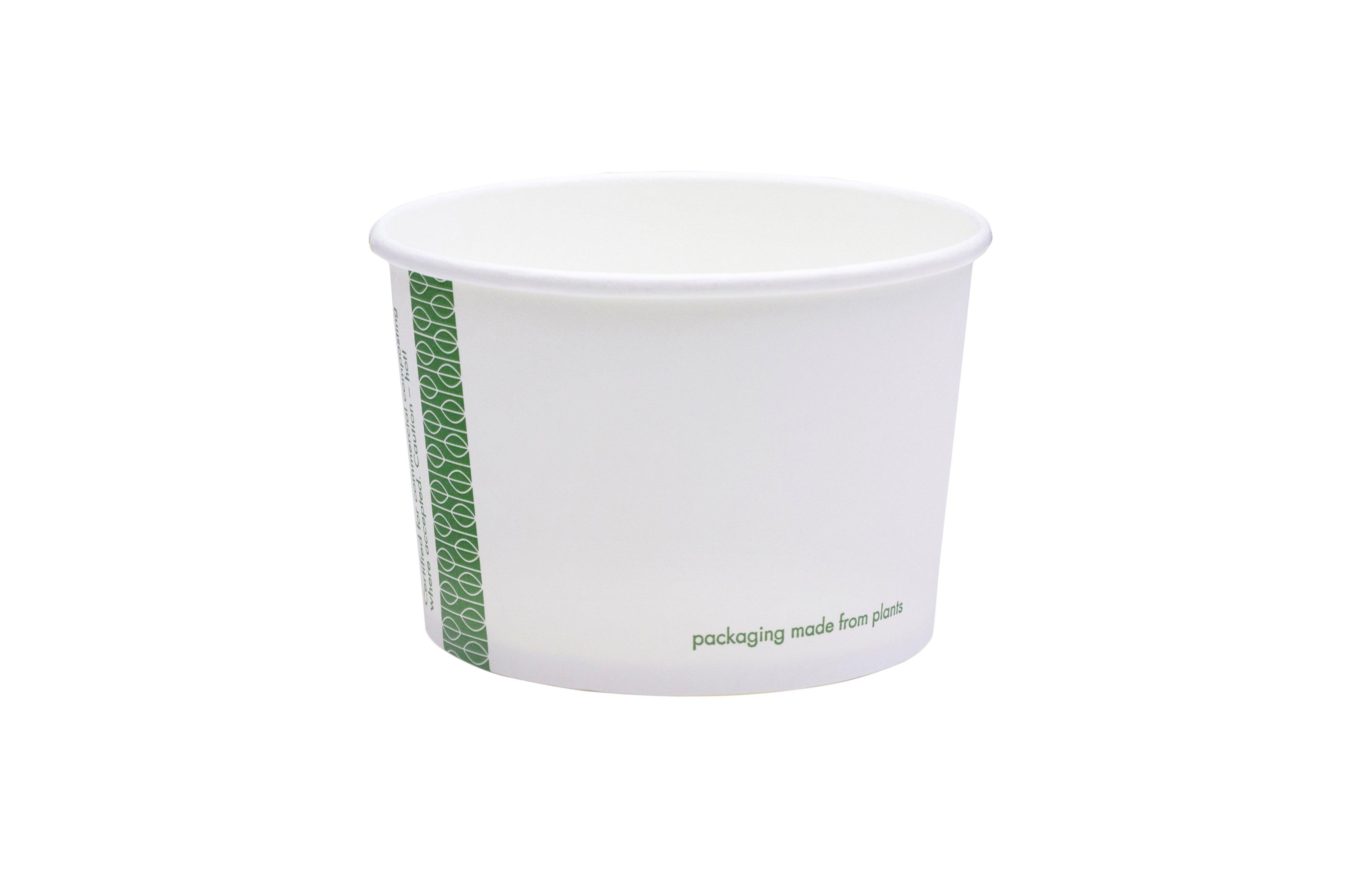 Vegware White Soup Container 8oz 1 x 1000