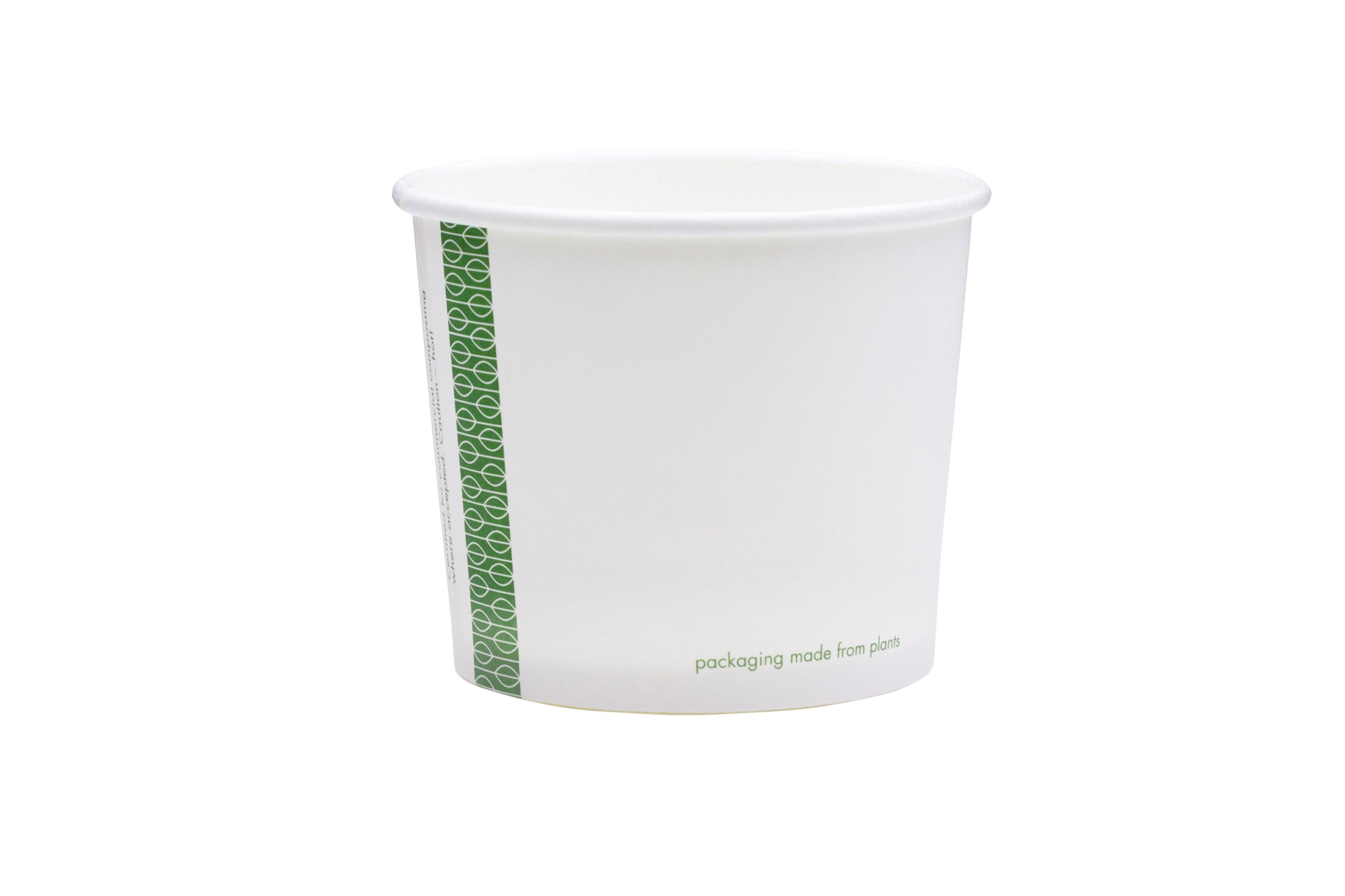Vegware White Soup Container 10oz 1 x 1000