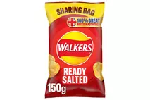 Walkers Ready Salted Sharing Crisps 175g