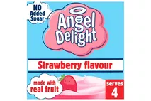 Angel Delight Strawberry Flavour No Added Sugar 47g Angel Delight Strawberry Flavour No Added Sugar 47g