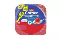 Müller Fruit Corner Strawberry Spoon On Pot Müller Fruit Corner Strawberry Spoon On Pot