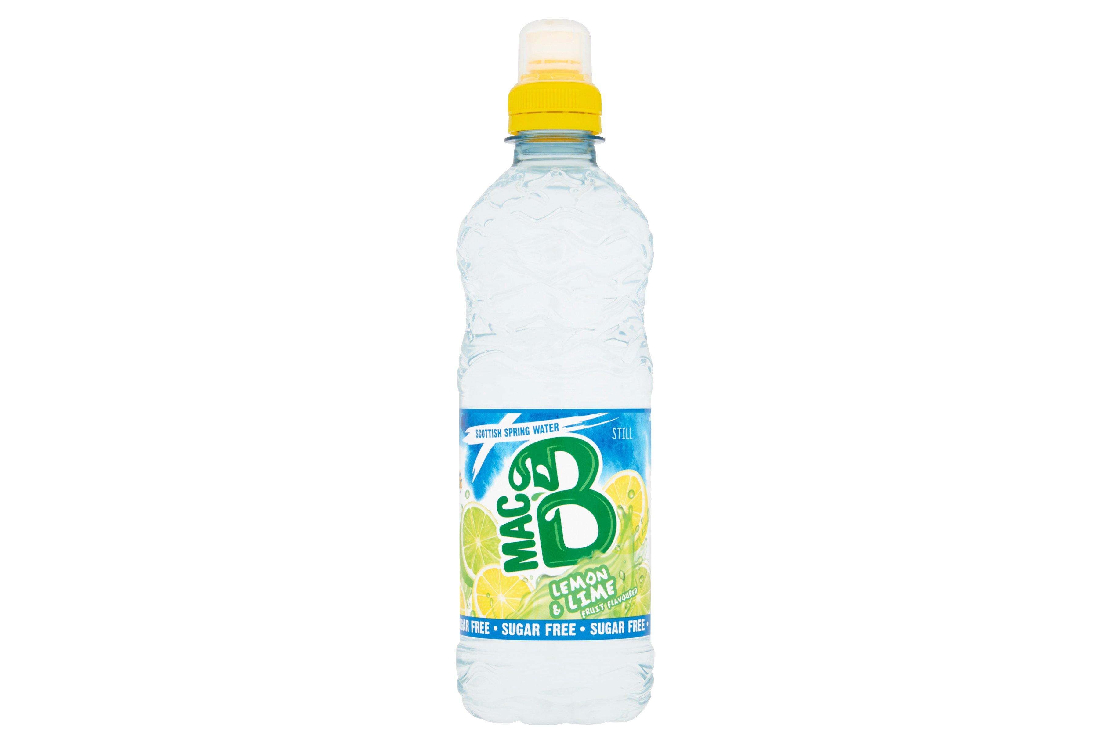 Mac B Sugar Free Still Lemon Lime Fruit Flavoured Scottish Spring Water 500ml Scotland Only Wholesale Buy Mac B Sugar Free Still Lemon Lime Fruit Flavoured Scottish Spring Water