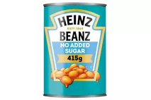 Heinz No Added Sugar Beanz in a Rich Tomato Sauce 415g Heinz No Added Sugar Beanz in a Rich Tomato Sauce 415g
