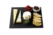 Genware Natural Edge Slate Square Slate 8" x 8" Genware Natural Edge Slate Square Slate 8" x 8"