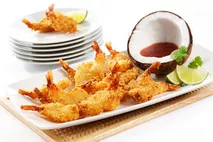 Breaded Butterfly Coconut King Prawns