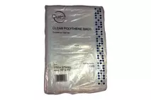 Clear Polythene Food Bags 10x15" /25.4x38.1cm