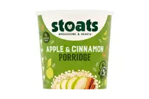 Stoats Apple & Cinnamon Porridge 60g (Scotland Only)