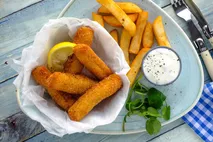Green Gourmet Gluten Free Breaded Salmon Fillet Finger Green Gourmet Gluten Free Breaded Salmon Fillet Finger