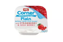Müller® Corner Plain Strawberry & Goji Berry Müller® Corner Plain Strawberry & Goji Berry