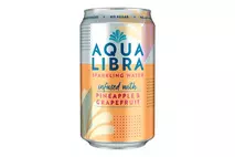 Aqua Libra Sparkling Water Infused with Pineapple & Grapefruit 330ml