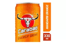Carabao Energy Drink Mandarin Orange 330ml