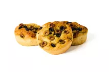 La Boulangerie Fully Baked Mixed Olive & Basil Foccacia La Boulangerie Fully Baked Mixed Olive & Basil Foccacia