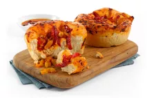 La Boulangerie Fully Baked Mixed Pepper & Spicy Tomato Individual Focaccia La Boulangerie Fully Baked Mixed Pepper & Spicy Tomato Individual Focaccia
