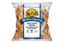McCain Our Menu Signatures Sweet Potato Rustics 2.5kg McCain Our Menu Signatures Sweet Potato Rustics 2.5kg