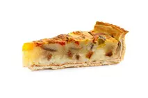 Brakes 11" Fully Baked Chargrilled Mediterranean Vegetable & Feta Cheese Quiche pre-portioned x 12