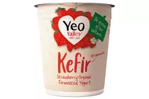 Yeo Valley Family Farm Kefir Strawberry Organic Fermented Yogurt 150g Yeo Valley Family Farm Kefir Strawberry Organic Fermented Yogurt 150g