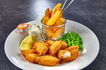 Pacific West Whole Tail Breaded Scampi 454 g Pacific West Whole Tail Breaded Scampi 454 g