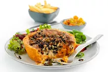 Brakes Sweet Potato, Cashew & Apricot Chutney Tart Brakes Sweet Potato, Cashew & Apricot Chutney Tart