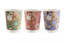Vegware Double Wall Polar bear Coffee Cup 12oz Vegware Double Wall Polar bear Coffee Cup 12oz