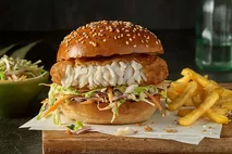 Youngs MSC Fish Fillet 1/4lb Burger Youngs MSC Fish Fillet 1/4lb Burger