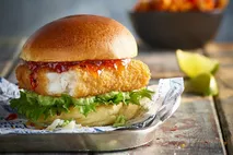 Whitby Southern Fried MSC Pollock Burgers Whitby Southern Fried MSC Pollock Burgers