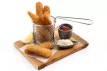 M&J Seafood Gluten-Free Breaded MSC Alaska Pollock Goujons M&J Seafood Gluten-Free Breaded MSC Alaska Pollock Goujons