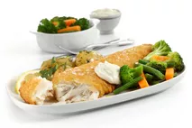 M&J Seafood Gluten-Free Battered MSC Atlantic Cod Fillet M&J Seafood Gluten-Free Battered MSC Atlantic Cod Fillet