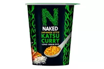 Naked Long Grain Rice Japanese Katsu Curry 78g Naked Long Grain Rice Japanese Katsu Curry 78g
