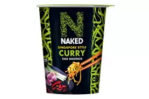 Naked Singapore Style Curry Egg Noodles 78g
