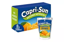 Capri-Sun No Added Sugar Orange 200ml Capri-Sun No Added Sugar Orange 200ml