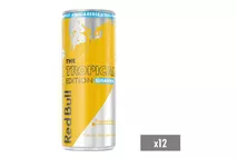 Red Bull Energy Drink, Tropical Edition, Sugar Free, 250ml Red Bull Energy Drink, Tropical Edition, Sugar Free, 250ml