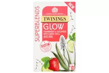 Twinings Superblends Glow Strawberry & Cucumber with Green Tea & Aloe Vera 40g