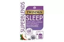 Twinings Superblends Sleep Spiced Apple & Vanilla with Camomile & Passionflowers 30g