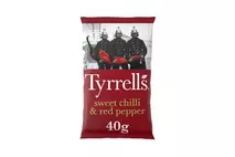 Tyrrells Sweet Chilli & Red Pepper Crisps 40g