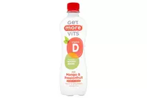Get More Vits Vitamin D Sugar Free Still Mango & Passionfruit Drink 500ml