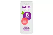 Get More B Vitamins Sugar Free Sparkling Apple & Raspberry Drink 330ml