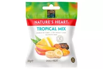 Nature's Heart Tropical Mix Dried Fruit 30g Nature's Heart Tropical Mix Dried Fruit 30g