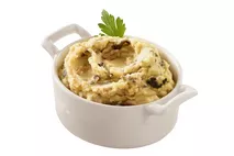 Mashed Potatoes with Paris Mushroom and Ceps Mashed Potatoes with Paris Mushroom and Ceps