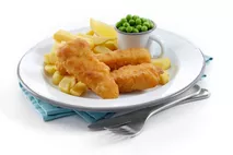 M&J Seafood Jumbo Battered MSC Cod Goujons M&J Seafood Jumbo Battered MSC Cod Goujons